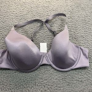 B. Temptd Bra 36B Plunge 953281 Purple T-Shirt Bra